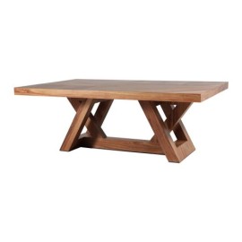 Mesa Uxmal De Madera Para 10 Personas Rectangular