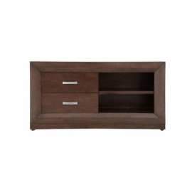 Mueble Para Tv Enzo De Madera Color Oak Dark Brown