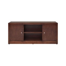 Mueble Para Tv Goff De Madera Okume De Color Café