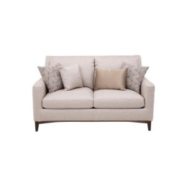 Love Seat Poleo De Tela Color Beige de Boal